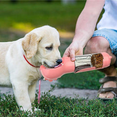 Easily hydrate, feed, and clean up after your pet, anywhere you are.